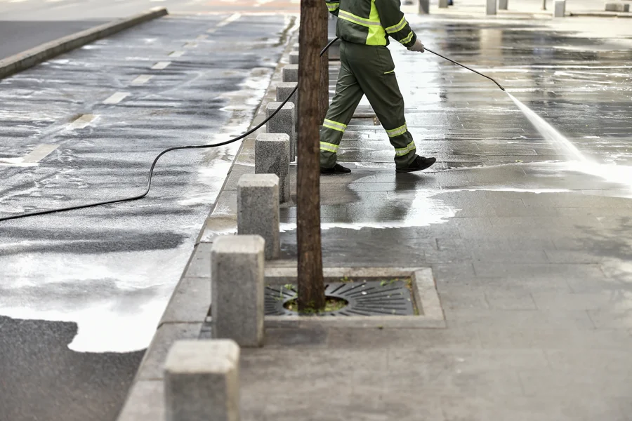 Walkway Cleaning